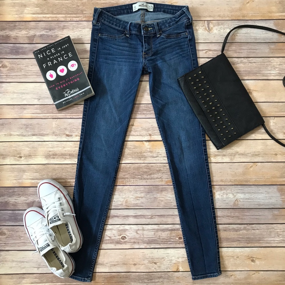 Hollister Medium Wash Skinny Jeans